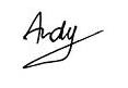 andy signature